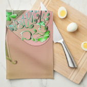 St. Patrick's Day Kleeblatt Küchentücher (Viertel Falte)