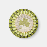 St. Patrick's Day Kleeblatt Leaf Magnet