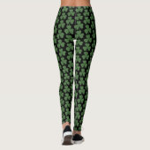 St. Patrick's Day Kleeblatt Leggings (Rückseite)