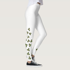 St. Patrick's Day Kleeblatt Leggings