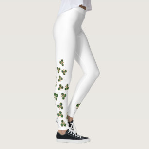 St. Patrick's Day Kleeblatt Leggings