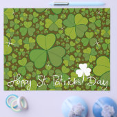 St. Patrick's Day Kleeblatt Lucky Clovers Blätter Flyer (Einzeln)