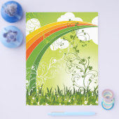 St. Patrick's Day Kleeblatt Lucky Clovers Blätter Flyer (Einzeln)