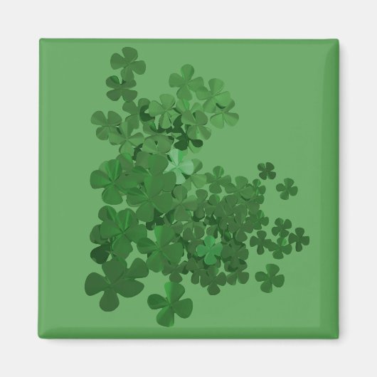 St. Patrick's Day Kleeblatt Magnet (Vorne)