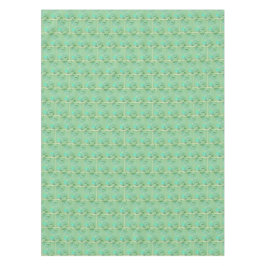 St. Patrick's Day Kleeblatt Misty Green Tischdecke