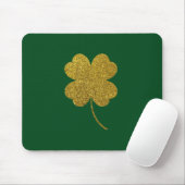 St. Patrick's Day Kleeblatt Mousepad (Mit Mouse)