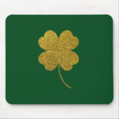 St. Patrick's Day Kleeblatt Mousepad (Vorne)