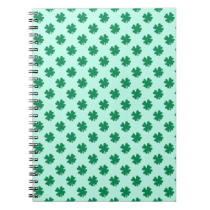 St. Patrick's Day Kleeblatt-Muster-54602 Notizblock