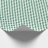 St. Patrick's Day, Kleeblatt Muster Geschenkpapier (Ecke)