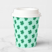 St. Patrick's Day Kleeblatt-Muster Pappbecher (Rechts)