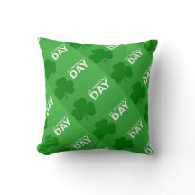 St Patrick's Day Kleeblatt Muster reversible
