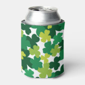 St. Patrick's Day Kleeblatt Pattern Dosenkühler (Kanne Vorderseite)