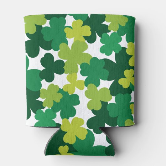 St. Patrick's Day Kleeblatt Pattern Dosenkühler (Rückseite)