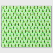 St. Patrick's Day Kleeblatt Pot of Gold Black Cat Geschenkpapier (Flach)