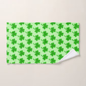 St. Patrick's Day Kleeblatt Pot of Gold Celtic Kno Badhandtuch Set (Handtuch)