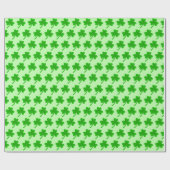 St. Patrick's Day Kleeblatt Pot of Gold Celtic Kno Geschenkpapier (Flach)