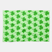 St. Patrick's Day Kleeblatt Pot of Gold Celtic Kno Geschirrtuch (Horizontal)