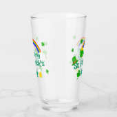 St. Patrick's Day Kleeblatt Pot of Gold Celtic Kno Glas (Rechts)