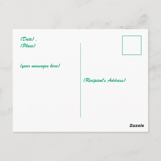 St. Patrick's Day Kleeblatt Pot of Gold Celtic Kno Postkarte (Rückseite)