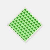 St. Patrick's Day Kleeblatt Pot of Gold Celtic Kno Serviette (Ecke)