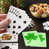 St. Patrick's Day Kleeblatt Pot of Gold Celtic Kno Spielkarten (In Situ)