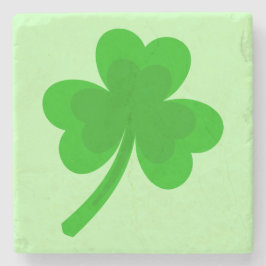 St. Patrick's Day Kleeblatt Pot of Gold Celtic Kno Steinuntersetzer