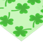 St. Patrick's Day Kleeblatt Pot of Gold Celtic Kno Tischdecke (Schrägansicht)