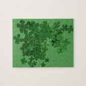 St. Patrick's Day Kleeblatt Puzzle (Horizontal)