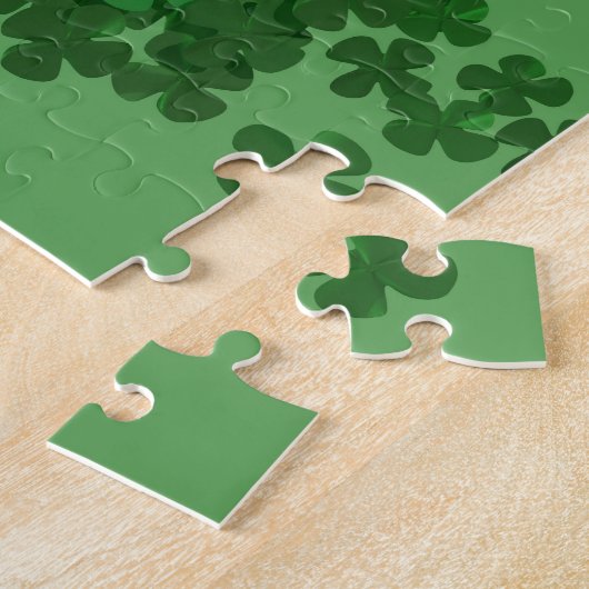 St. Patrick's Day Kleeblatt Puzzle (Seite)