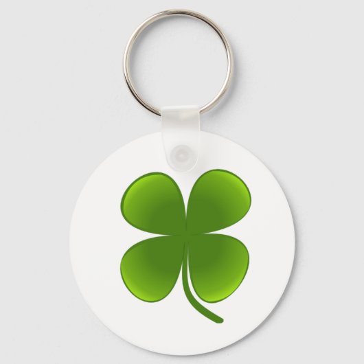 St. Patrick's Day - Kleeblatt Schlüsselanhänger (Vorderseite)