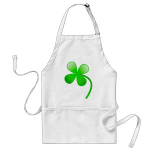 St. Patrick's Day Kleeblatt Schürze
