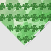 St Patricks Day Kleeblatt Seidenpapier (Ausschnitt)