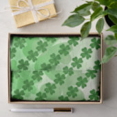 St Patricks Day Kleeblatt Seidenpapier (Geschenk)