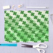 St Patricks Day Kleeblatt Seidenpapier (Handwerk)