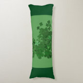 St. Patrick's Day Kleeblatt Seitenschläferkissen (Vorderseite Vertikal)