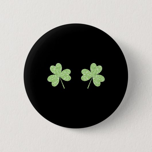 St. Patricks Day Kleeblatt St.Patrick's Day S 7 Button (Vorderseite)