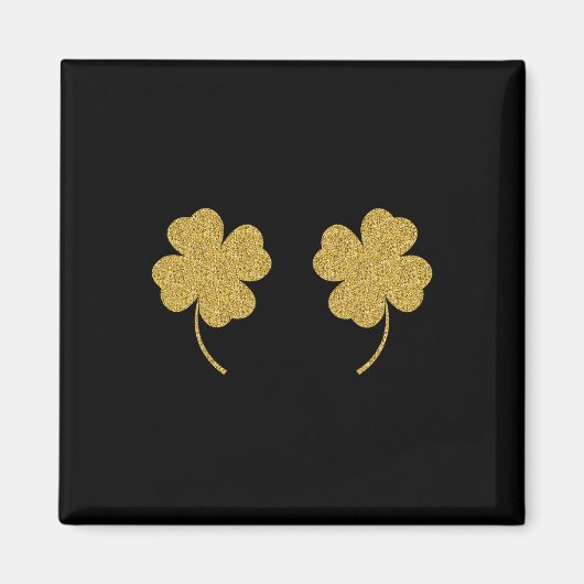St. Patricks Day Kleeblatt St.Patrick's Day S 8 Magnet (Vorne)