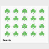 St. Patrick's Day Kleeblatt Stickers (Blatt)
