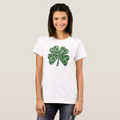 St. Patrick's Day Kleeblatt T-Shirt (Vorne ganz)