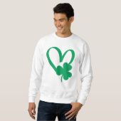 St Patrick's Day Kleeblatt T - Shirt (Vorne ganz)