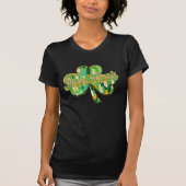 St Patrick's Day Kleeblatt T-Shirt (Vorderseite)