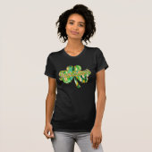 St Patrick's Day Kleeblatt T-Shirt (Vorne ganz)