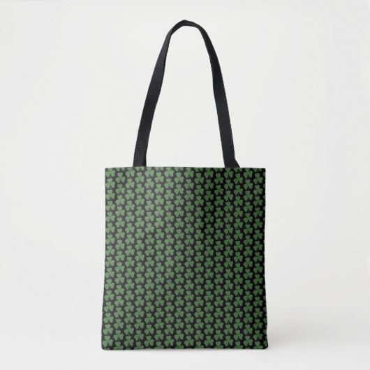 St. Patrick's Day Kleeblatt Tasche (Vorderseite)
