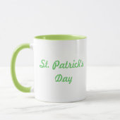 St. Patrick's Day Kleeblatt Tasse (Links)
