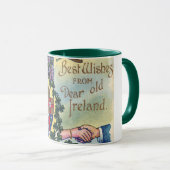 St. Patrick's Day, Kleeblatt Tasse (VorderseiteRechts)