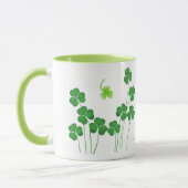 St. Patrick's Day Kleeblatt Tasse (Links)