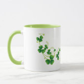 St. Patrick's Day Kleeblatt und Irish Sessing Tass Tasse (Links)