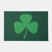 St. Patrick's Day Kleeblatt Welcome Doormat Rug Fußmatte (Vorderseite)