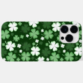 St. Patrick's Day Kleeblätter Case-Mate iPhone Hülle (Rückseite (Horizontal))