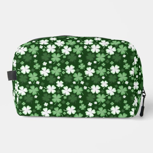 St. Patrick's Day Kleeblätter Waschbeutel (Vorderseite)